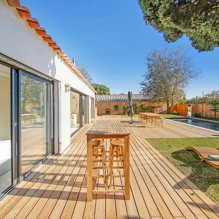 Villa 3min De La - 14p - Calme - Moderne - Jacuzzi - Bbq Hyères